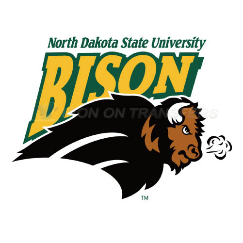 North Dakota State Bison Logo T-shirts Iron On Transfers N5608
